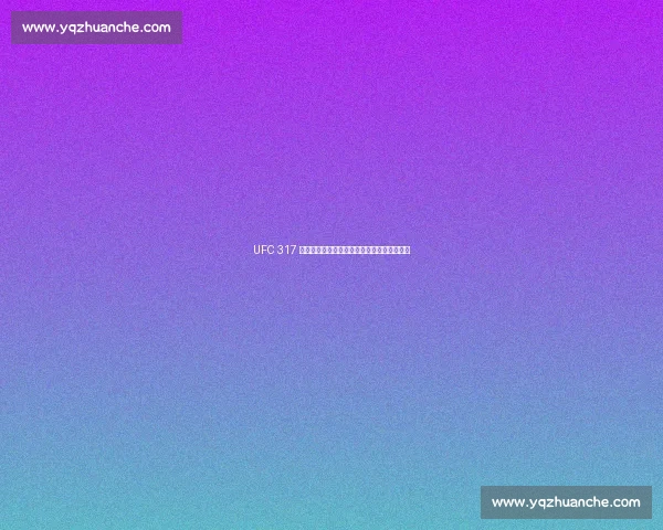 UFC 317 终极备战：八角笼即将点燃，谁能笑到最后？